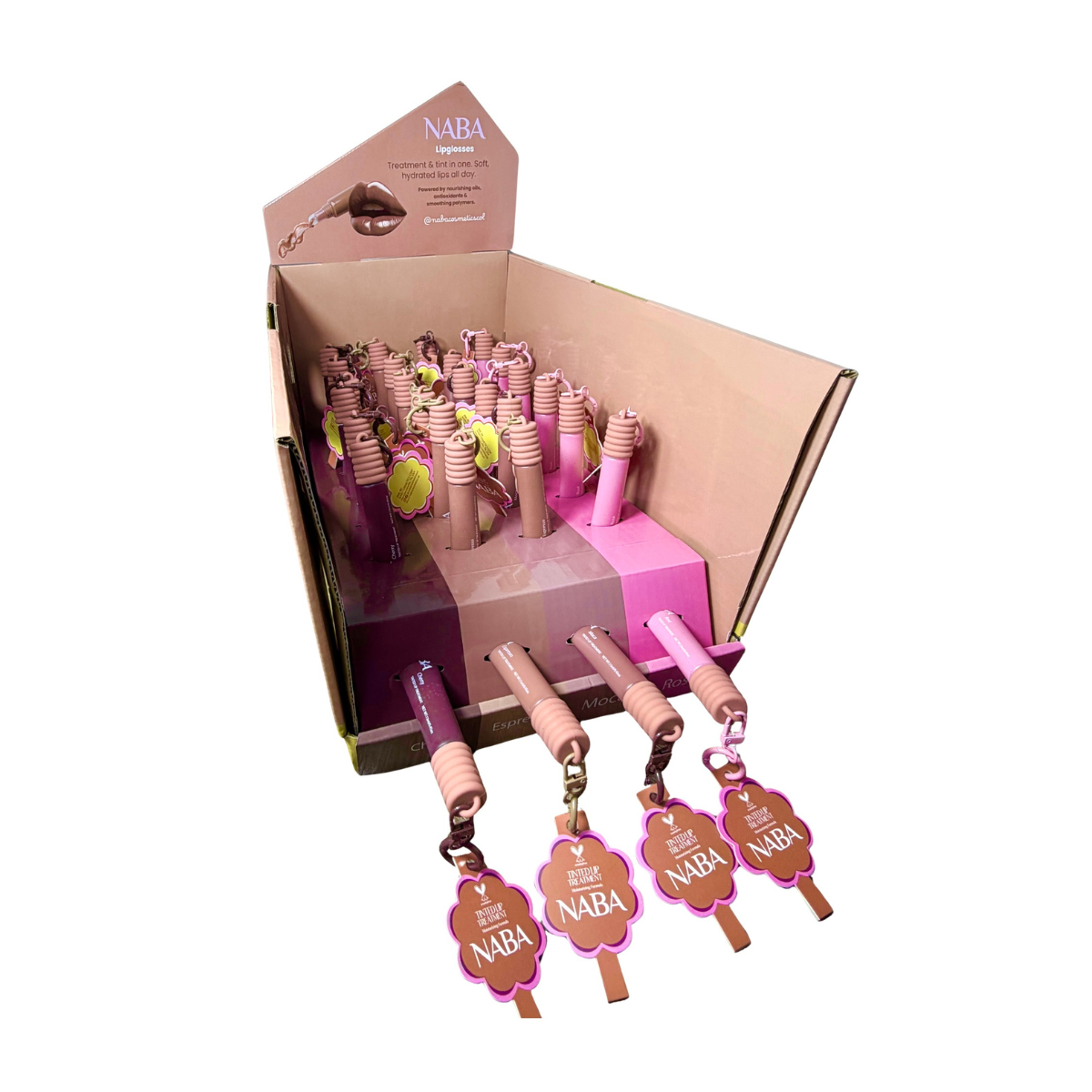 Display de Lipglosses - 24 Unidades